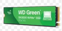 WD 2TB GREEN SN3000 M.2 NVMe SDD (5000/4200) WDS200T4G0E - 1